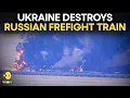 Download Lagu BREAKING: Ukraine Destroys Russian Freight Train In Occupied Zaphorizhzhia | Russia-Ukraine War LIVE