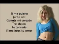 Christina Aguilera - Genio Atrapado with lyrics on screen