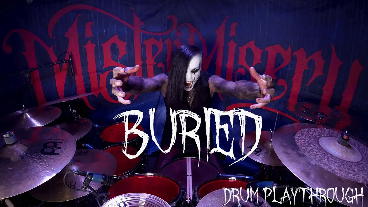 Rizzy Misery - Buried (Drum Playthrough)