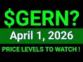 GERN Stock Analysis Geron Corporation April 1 2026