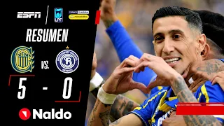 DE LA MANO DE FIDEO, CENTRAL APLASTÓ A LA LEPRA MENDOCINA | Rosario Central 5-0 Rivadavia | RESUMEN