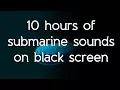 Download Lagu 🎧 Submarine sonar sounds on black screen dark screen high quality white noise ASMR