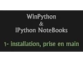 Installer WinPython et prendre en main IPython Notebooks