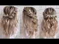 Download Lagu Wedding hairstyle. How to do half up half down hairstyle