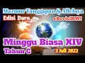 Download Lagu Edisi Baru | Minggu Biasa XIV Tahun C - 3 Juli 2022 | Mazmur Tanggapan \u0026 Alleluya