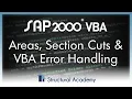 Results Areas Section Cuts VBA Error Handling
