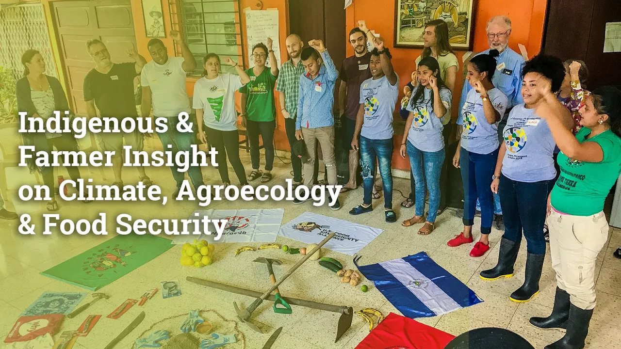 Indigenous & Farmworker wisdom on climate, agroecology & food security