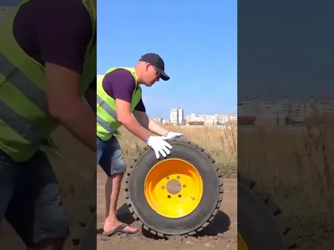 Перший крок до встановлення колеса! 🚗🔧