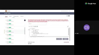 Week 11 - Open session