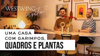 TOUR em CASA de ARQUITETO e DESIGNER com GARIMPOS, QUADROS E PLANTAS | Homestories #westwingbr