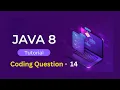 Stream API in Java 8 Interview Questions Q14 Find the First Element in a List using java8
