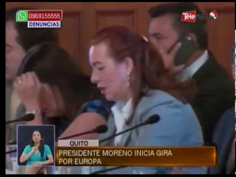 Presidente Moreno inicia gira por Europa