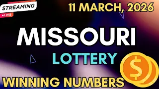 Missouri Midday Lottery Results For - 11 Mar 2026
