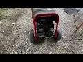Husky 5000 Watt Gas Generator Starts Runs Nice