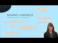 Picking Good Variable Names When You are Programming