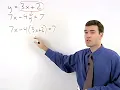 Solving Systems of Equations by Substitution Math Placement Test Prep MathHelp com