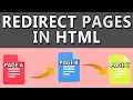 HTML Page How To Redirect To Another Page