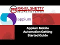 Appium-Mobile Automation Testing from Scratch in 2 hours