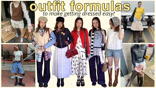 outfit formulas to help you easily look stylish!