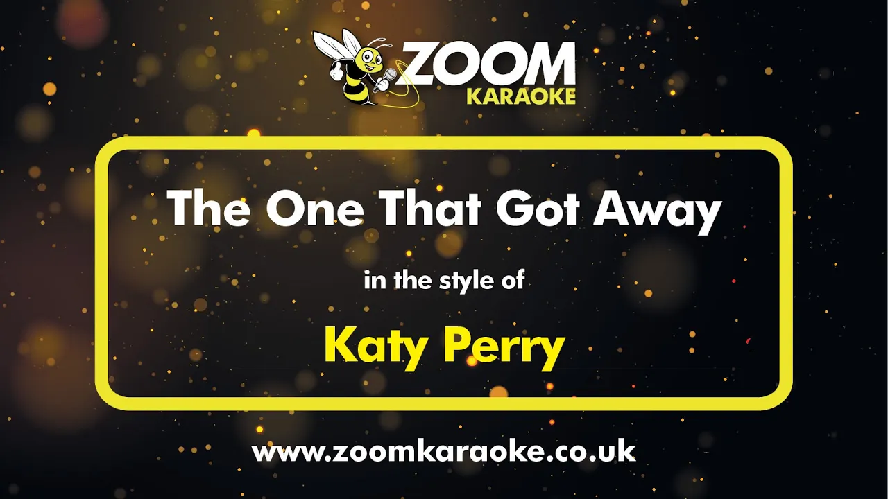 Katy Perry - The One That Got Away - Karaoke Version from Zoom Karaoke