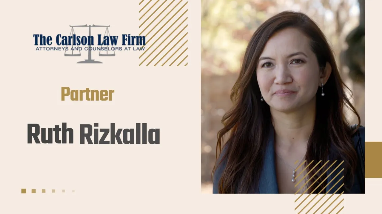 Meet the Lawyer - Ruth Rizkalla | The Carlson Law Firm (Mass Torts - California)