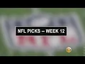CBS Local Sports NFL Picks Week 12