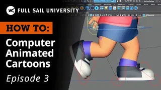 How To Create a Computer Animated Cartoon - Rigging Animation Full Sail University