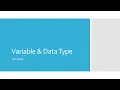 Variable Data Type Theory C Bangla Tutorial DIP IMAM