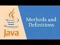 Java Lesson 5 Methods