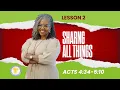 Download Lagu Sharing All Things | COGIC Sunday School Study With Me | Acts 4:34–5:10 | September 14, 2025