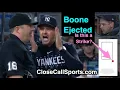 E233 - Aaron Boone Ejected Over Lance Barrett s Low Strike Calls After Early Warning to Stop