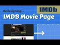 A fresh redesign for the Internet Movie Database