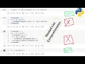 Python List Comprehension Nested List Comprehension