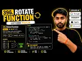 LeetCode 396 Rotate Function Pattern Recognition Math Optimization Google Amazon Microsoft