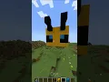 How to Build a Cute Honey Bee in Minecraft Easy Bee Statue Tutorial