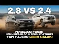 Lagu FORTUNER 2.8 vs PAJERO 2.4 – Kenapa Pajero Lebih Galak? Ini Jawaban Teknisnya