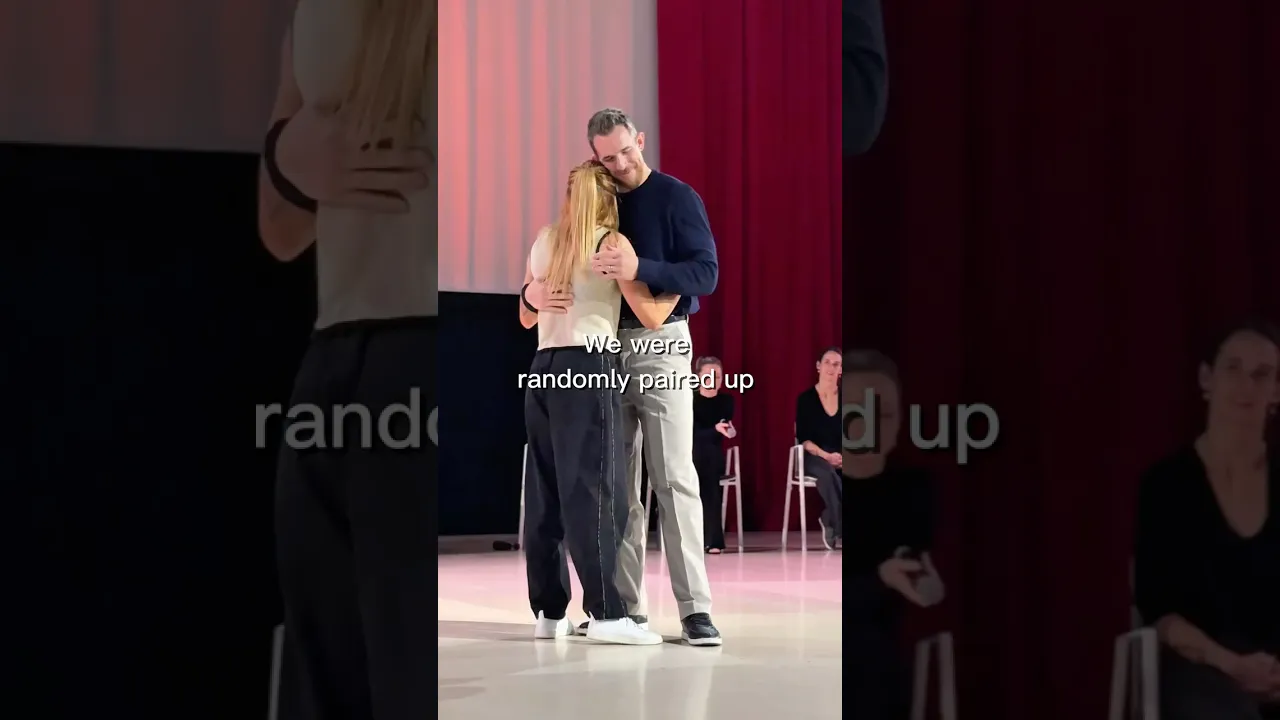 When your “random partner” is your real partner ❤️ #dance