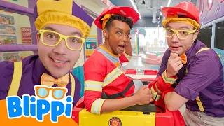 La journée des contraires | Blippi en français | Vidéos éducatives pour enfants