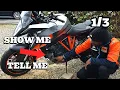 UK Mod 2 Motorcycle Test - Show Me Tell Me Part One