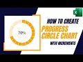 How to Create a Progress Circle Chart with Increments in Excel