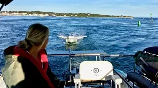 4 KNOT CURRENT!! Nantucket to Hadley Harbor