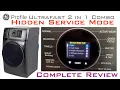 GE Profile Ultrafast 2-in-1 Combo Washer Dryer Hidden Service Mode