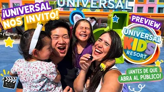 ¡Nos invitaron al PREVIEW de Universal Kids Resort! 🎉🌈 