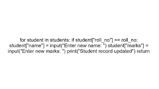 Build a Student Management System in Python Beginner Project Tutorial