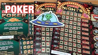 Poker Tickets California Lottery Scratchers