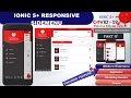 Ionic 5 Responsive Sidemenu 2021 - COVID-19 PLASMA MILAAP APP