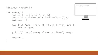 Chapter 9 Pointers