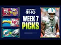 NFL Week 7 EXPERT PICKS For Each Game I CBS Sports