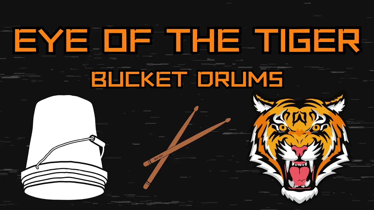 Eye of the Tiger | Bucket Drumming Play Along Eye of the Tiger | Bucket Drumming Play Along
