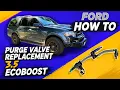EASY FIX FORD Ecoboost 3 5 - Purge Valve- How-To Replacement-P144c Code